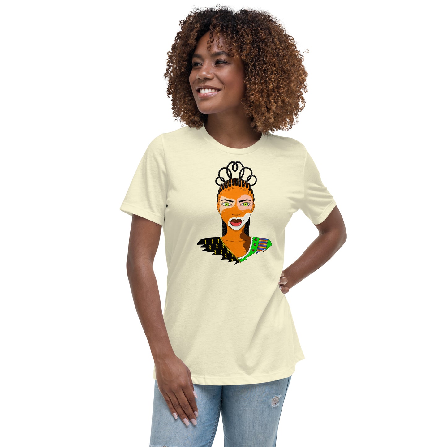 T-shirt ample Vitiligo