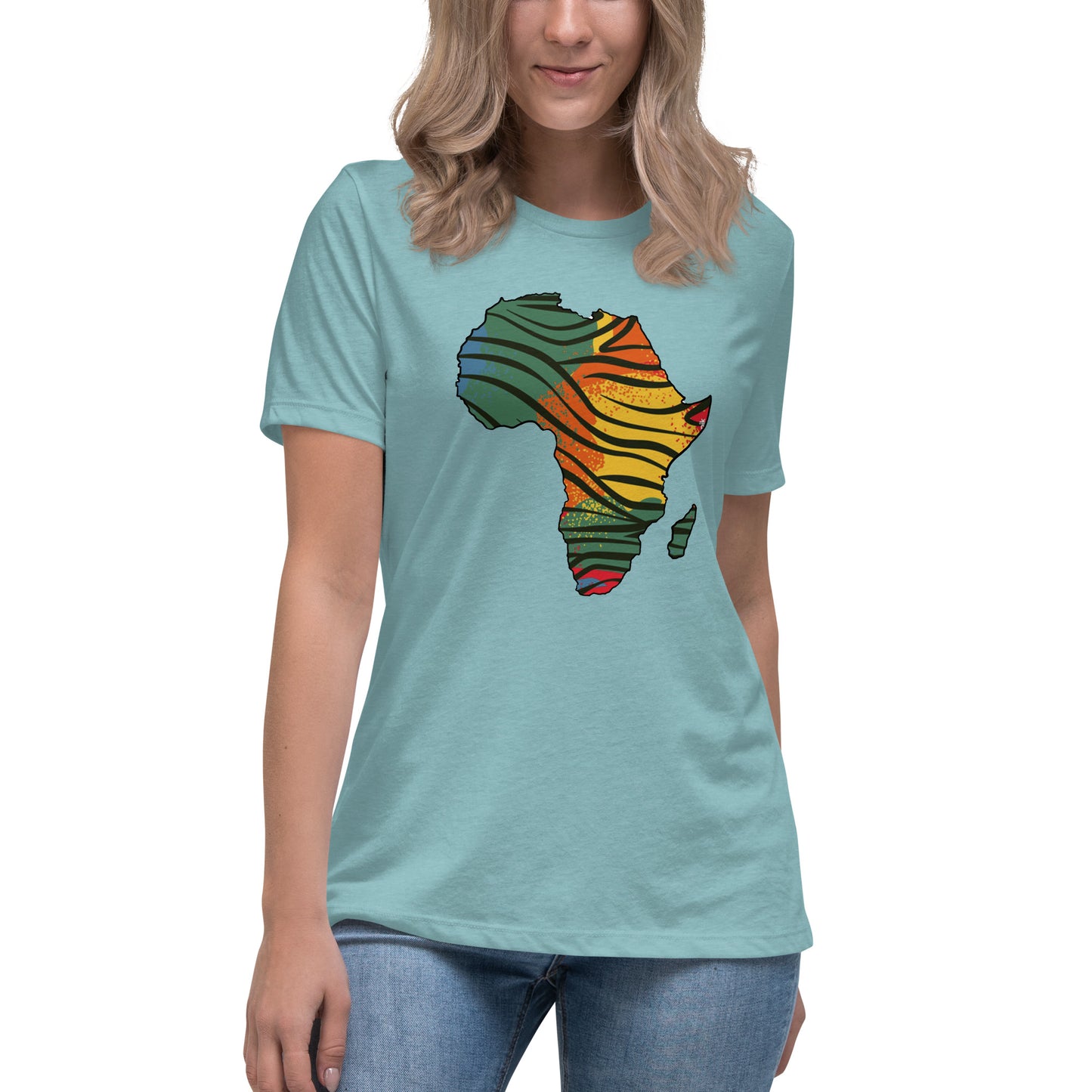 t-shirt ample afrique